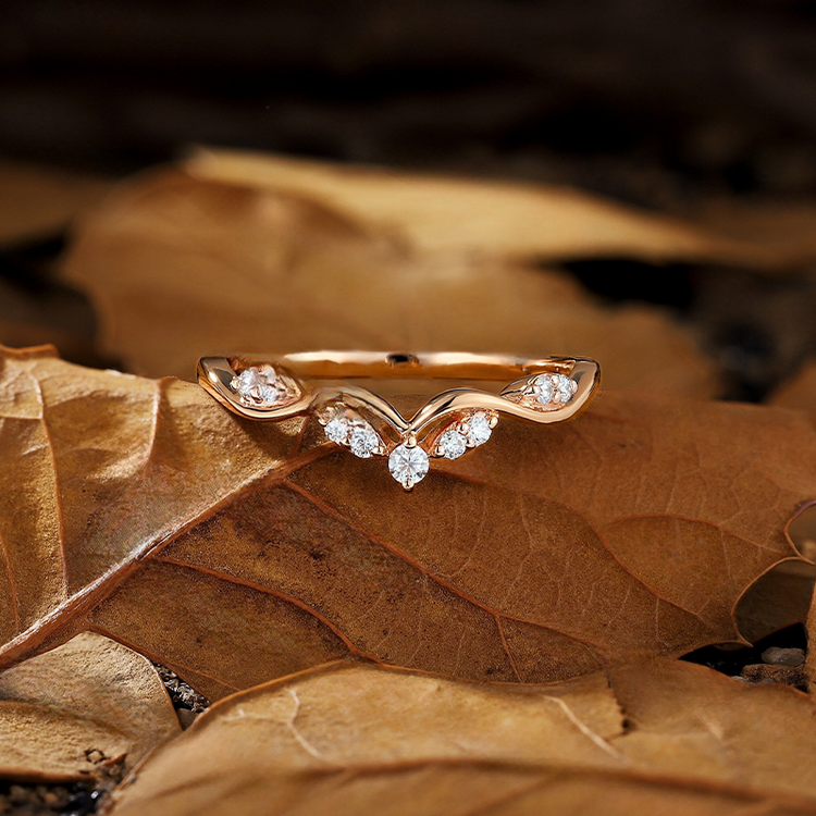 Bague de fiançailles en argent sterling 925, bande d'empilage antique en branche d'olive