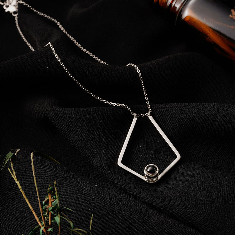 925 Sterling Silver Magic Ring Holder Necklace, Ring Keeper
