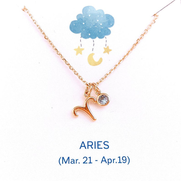 925 Sterling Silver Zodiac Necklace Astrology Constellation Celestial Necklace