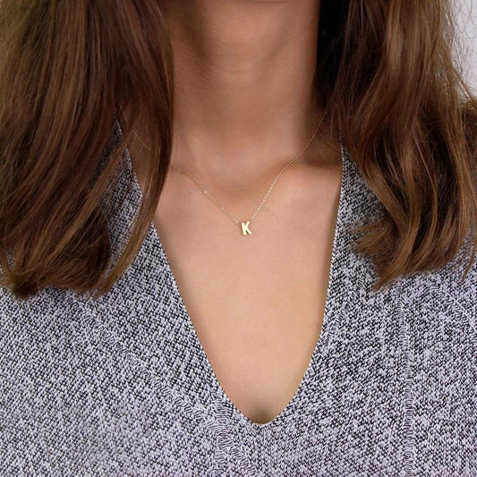 925 Sterling Silver Personalized Initial Necklace Bracelet Anklet Set