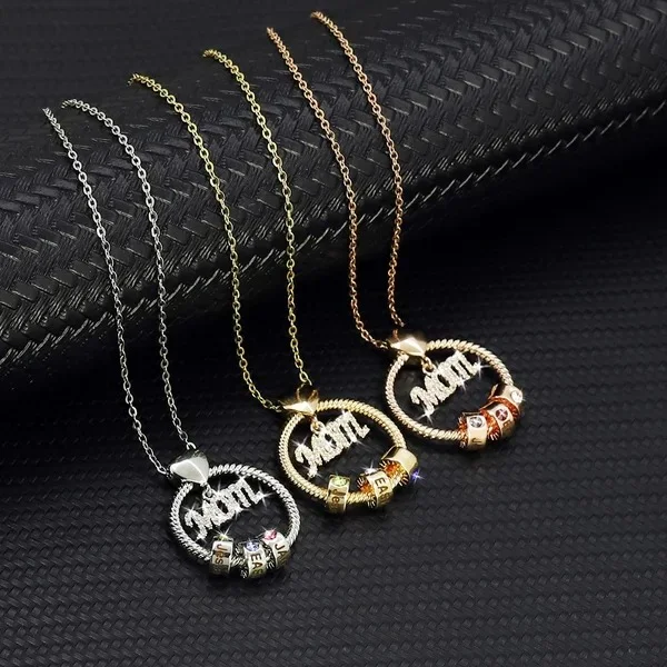Collier d'amour de la mère en argent sterling 925, meilleur cadeau pour la plus grande mère