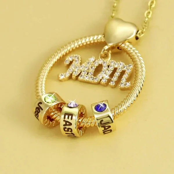 Collier d'amour de la mère en argent sterling 925, meilleur cadeau pour la plus grande mère