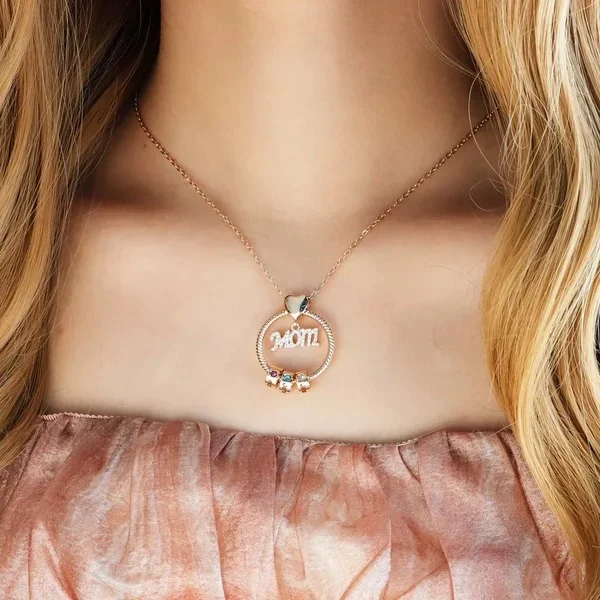 Collier d'amour de la mère en argent sterling 925, meilleur cadeau pour la plus grande mère