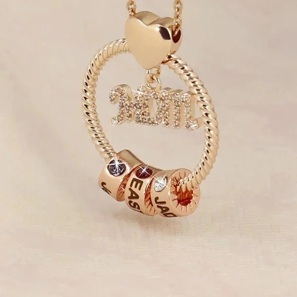 Collier d'amour de la mère en argent sterling 925, meilleur cadeau pour la plus grande mère