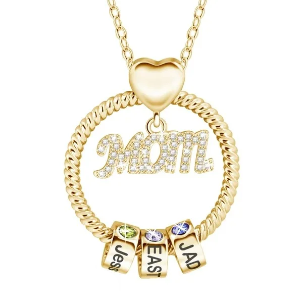 Collier d'amour de la mère en argent sterling 925, meilleur cadeau pour la plus grande mère