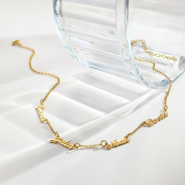 Collier personnalisé en argent sterling 925,