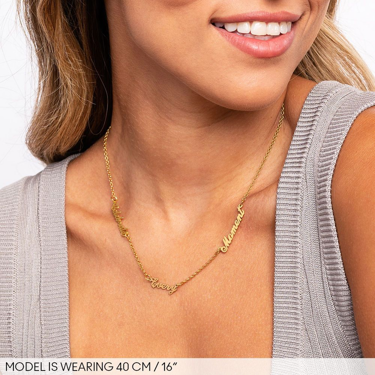Collier personnalisé en argent sterling 925,
