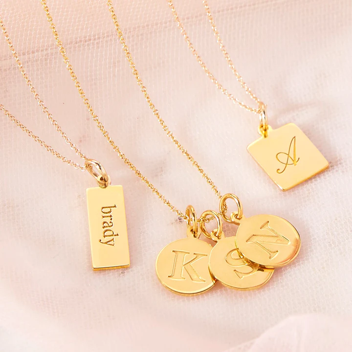 925 Sterling Silver Name Pendant Necklace Personalized Necklace