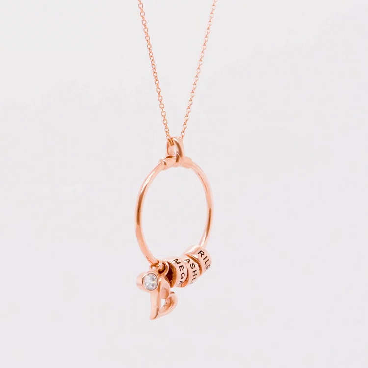 Collier pendentif en argent sterling 925 collier plaqué de nom cadeau pour maman