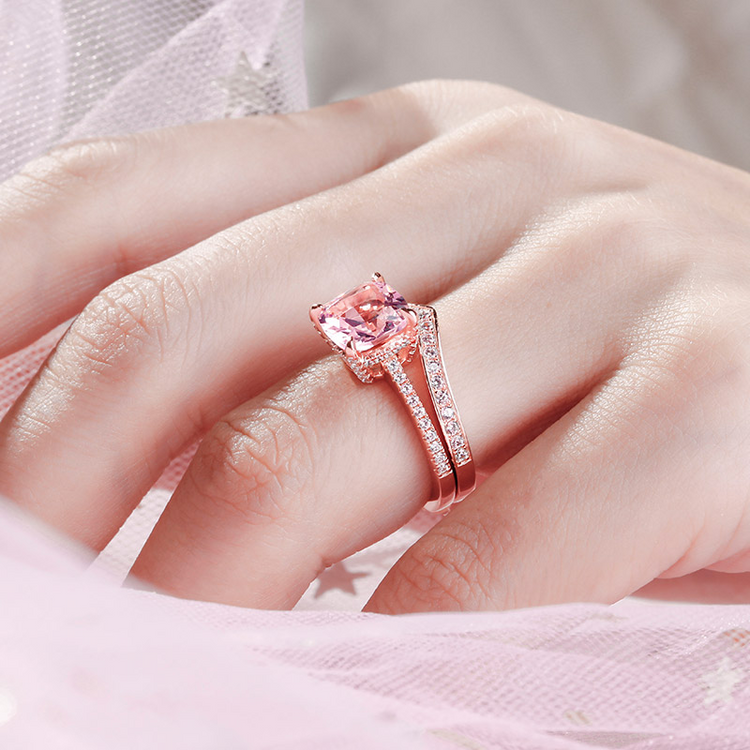 Ensemble de bagues en argent sterling 925,