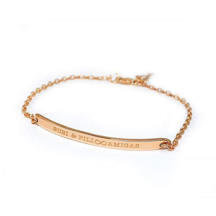 925 Sterling Silver Custom Bar Friendship Bracelet Coordinates Engraved Bracelets