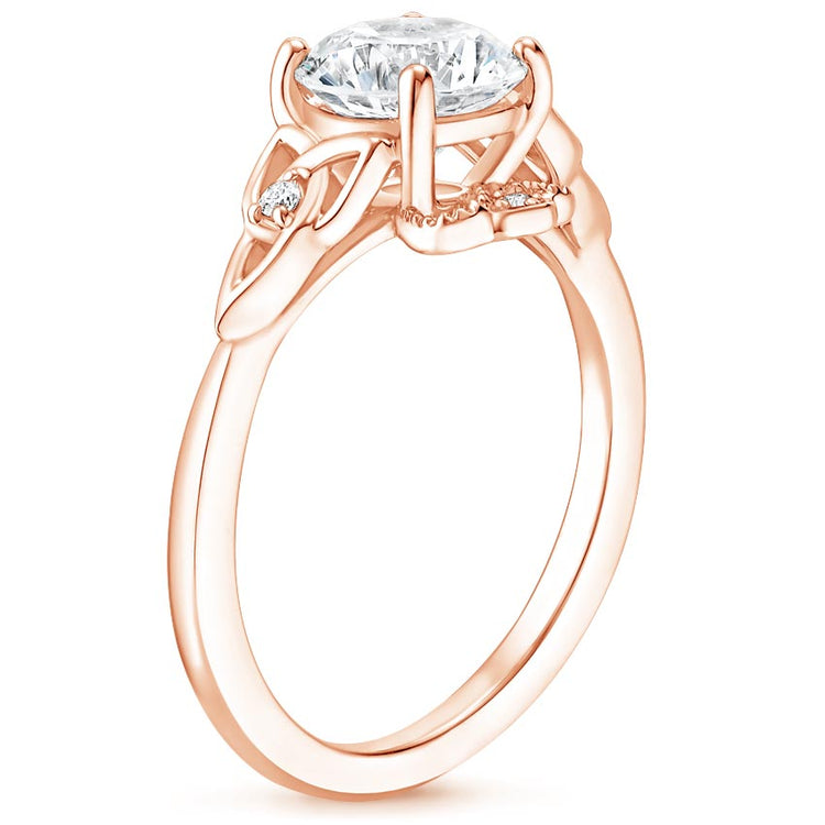 925 Sterling Silver Celtic Crown Zirconia Ring - onlyone