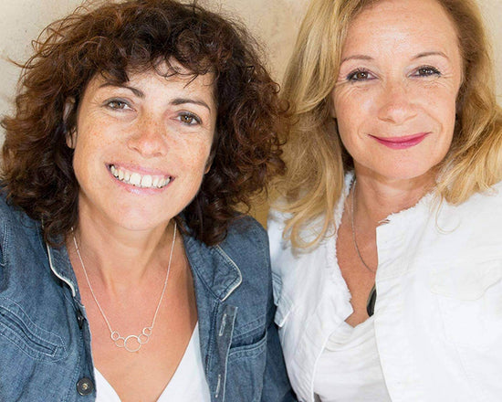 925 Sterling Silver 50th Birthday Gift For Mom / Grandmother Generations Chain Necklace Interlocking Ring Necklace - onlyone