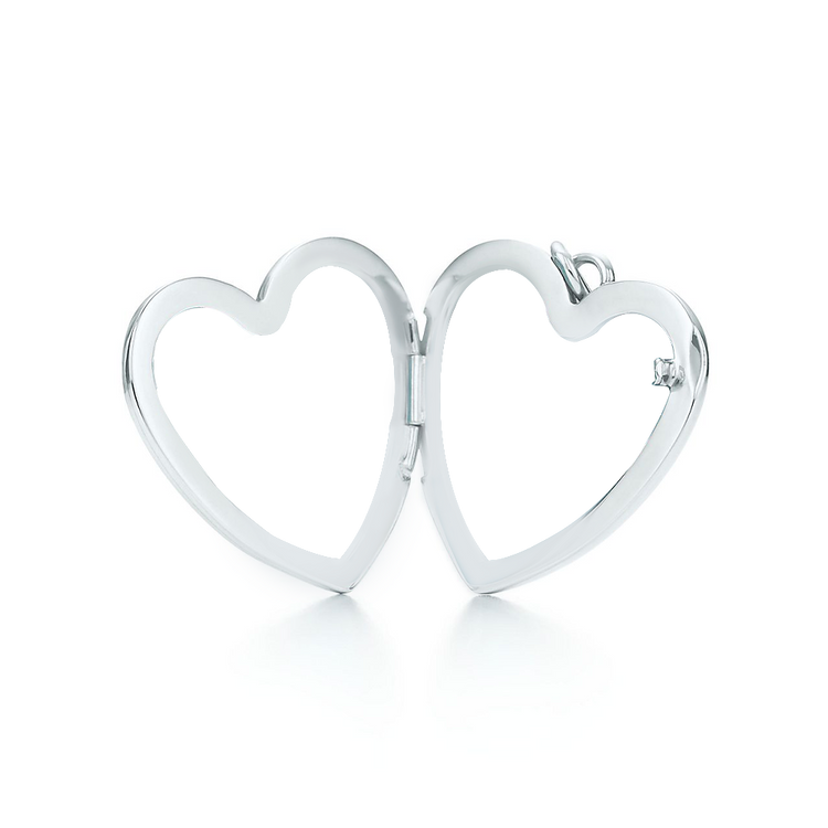 925 Sterling Silver Heart Butterfly Photo Locket Necklaces Forever In My Heart