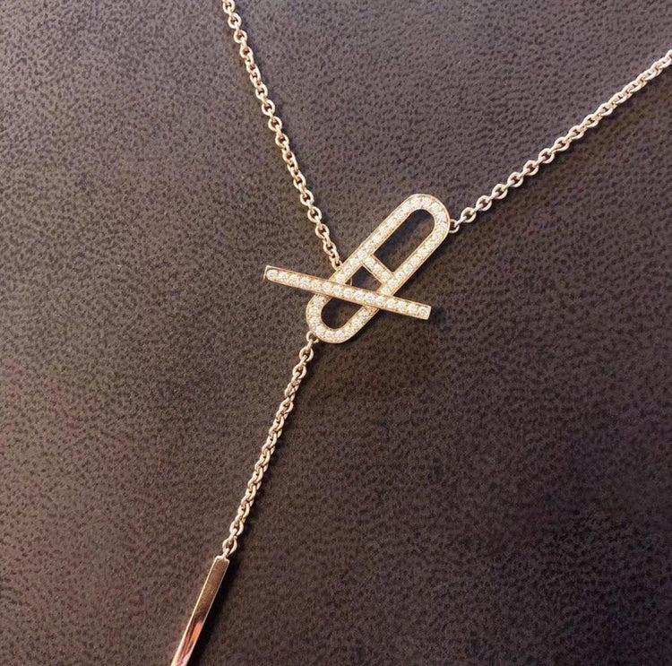 925 Sterling Silver Elegant Anchor Chain Necklace - onlyone