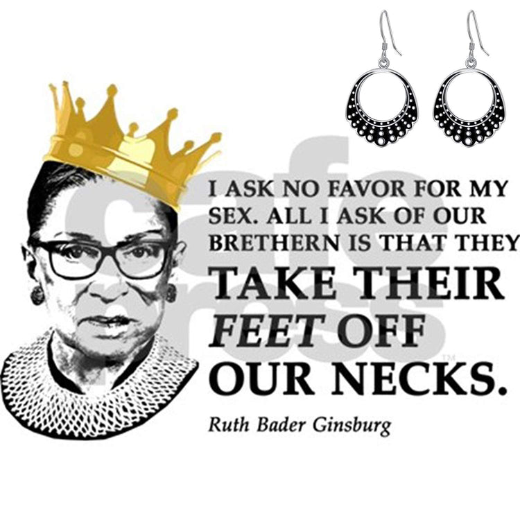 925 Sterling Silver Dangle Drop Dissent Collar Earrings