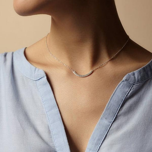 925 Sterling Silver Circle Friendship Engraved 3 Names Necklace Set, Nameplate Necklace, Buy 1 Get 3 Necklaces, Back to School Necklaces - onlyone