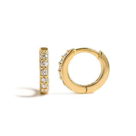 Mini Huggie Hoop Earring 925 Sterling Silver Small Hoop Earrings - onlyone