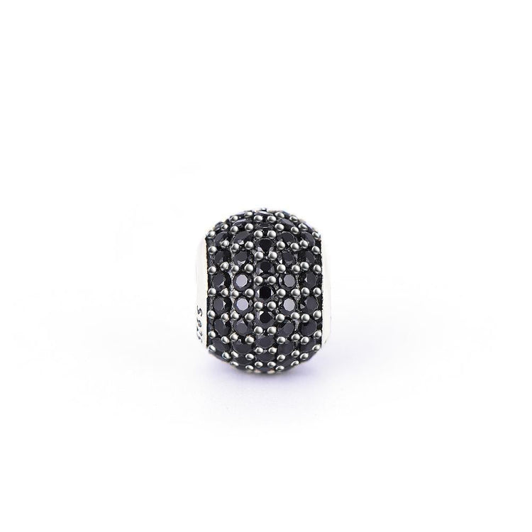 925 Sterling Silver Colorful Cubic Zirconia Charm For Bracelet and Necklace