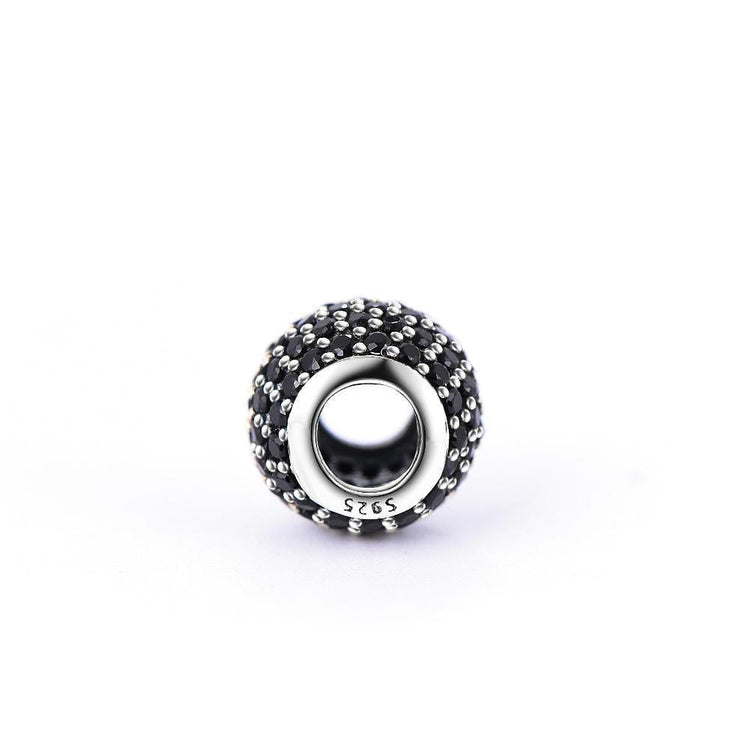 925 Sterling Silver Colorful Cubic Zirconia Charm For Bracelet and Necklace