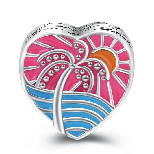 925 Sterling Silver Hawaii Vacation Sterling Silver Charms for Bracelet and Necklace - onlyone