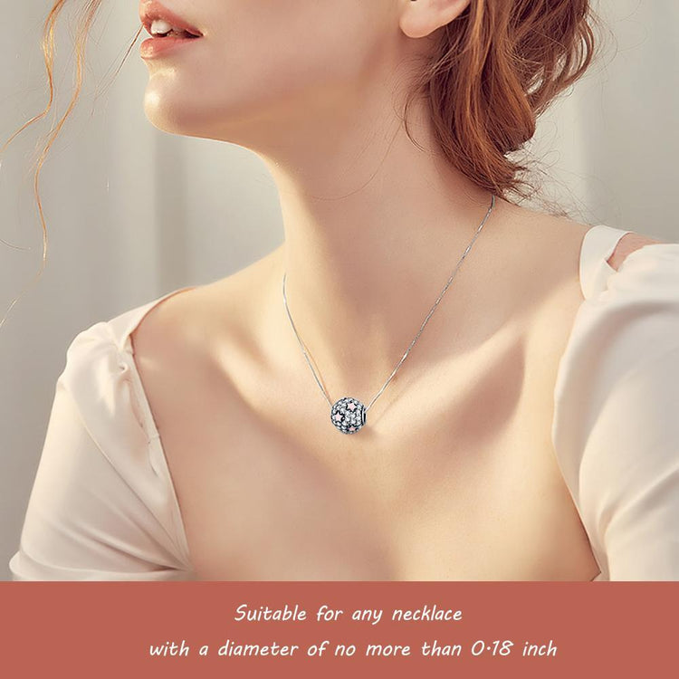 Sterling Silver Starry Sky Charm Fit for Bracelet and Necklace - onlyone