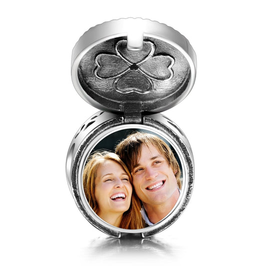 Photo Personalised Charm In Sterling Silver - onlyone