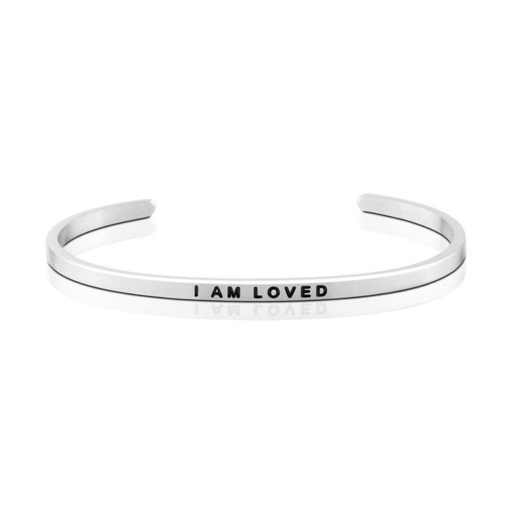 925 Sterling Silver Personalized Love Series Engraved Cuff 6�7.5�Inspirational Bracelet - onlyone