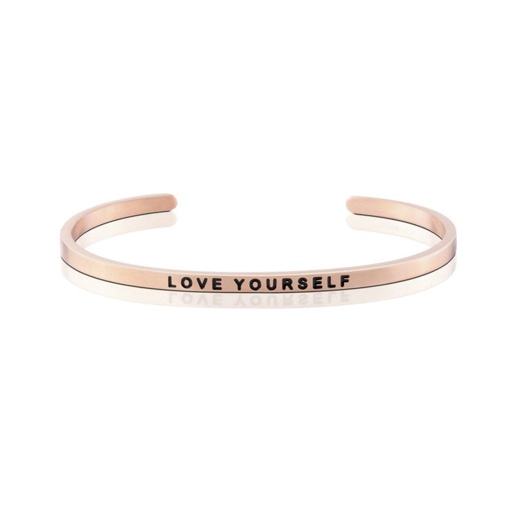 925 Sterling Silver Personalized Love Series Engraved Cuff 6�7.5�Inspirational Bracelet - onlyone