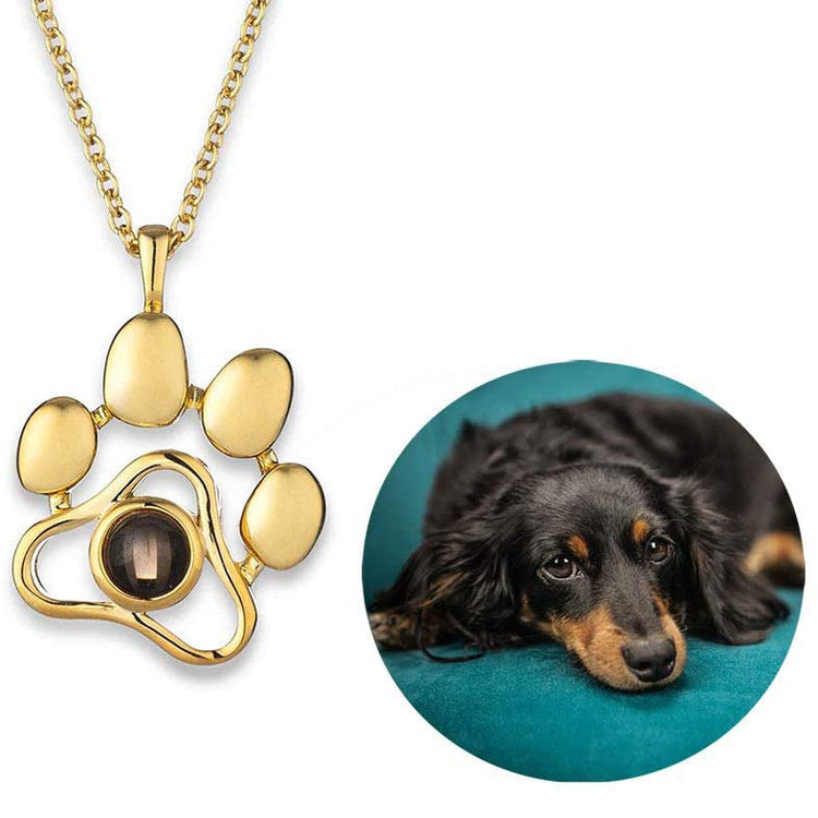 925 Sterling Silver Custom Pet Picture Memorial Necklace