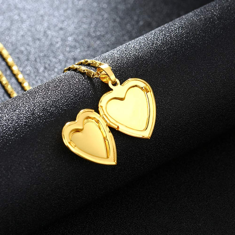 925 Sterling Silver Heart Photo Locket