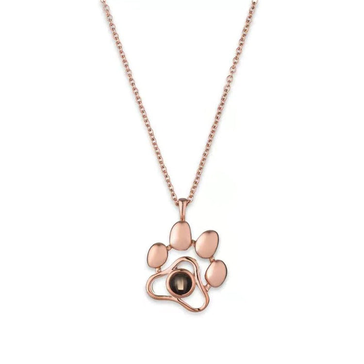 Pet Paw Love Project Necklace