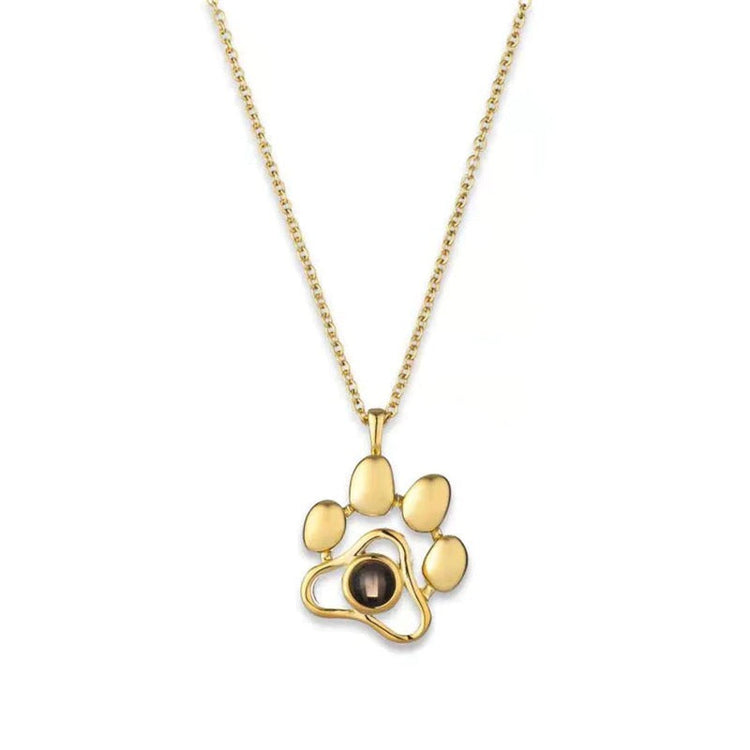Pet Paw Love Project Necklace