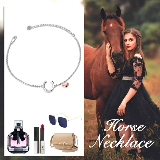 925 Sterling Silver Horseshoe Bracelet - onlyone