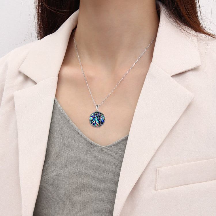 925 Sterling Silver Elegant Giraffe Necklace For Women