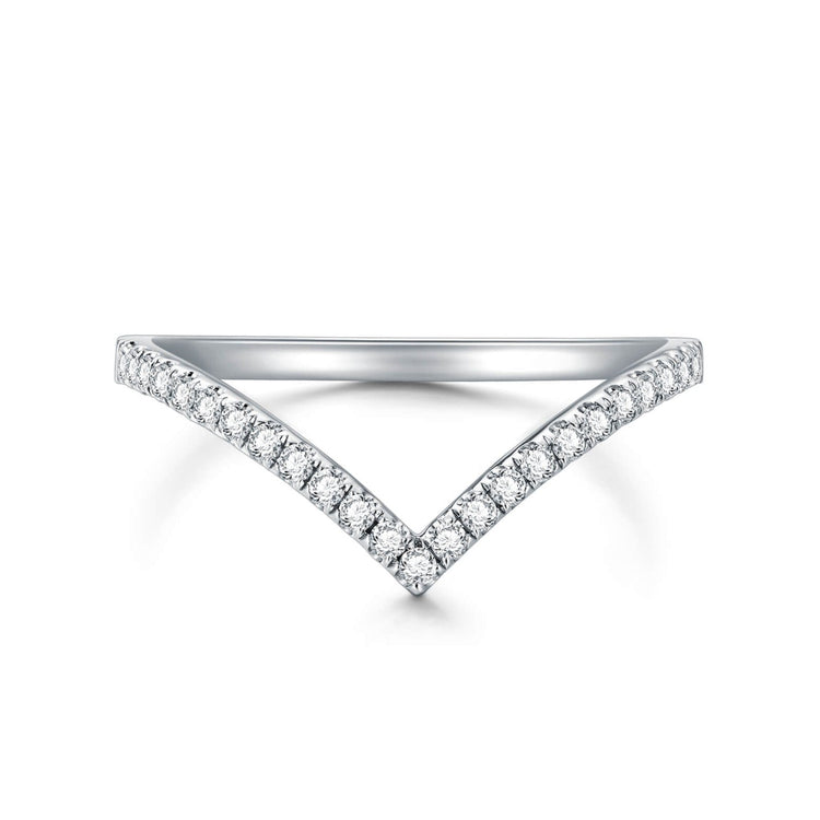 AU750 Classic Teardrop Yellow Diamond Ring Set