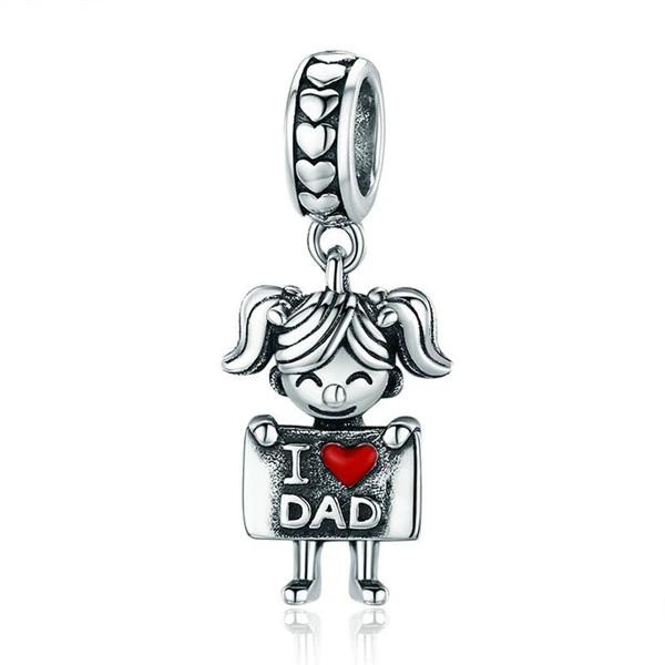 925 Sterling Silver Charms Bracelets Necklace Robot Pendant Jewelry Gift - onlyone