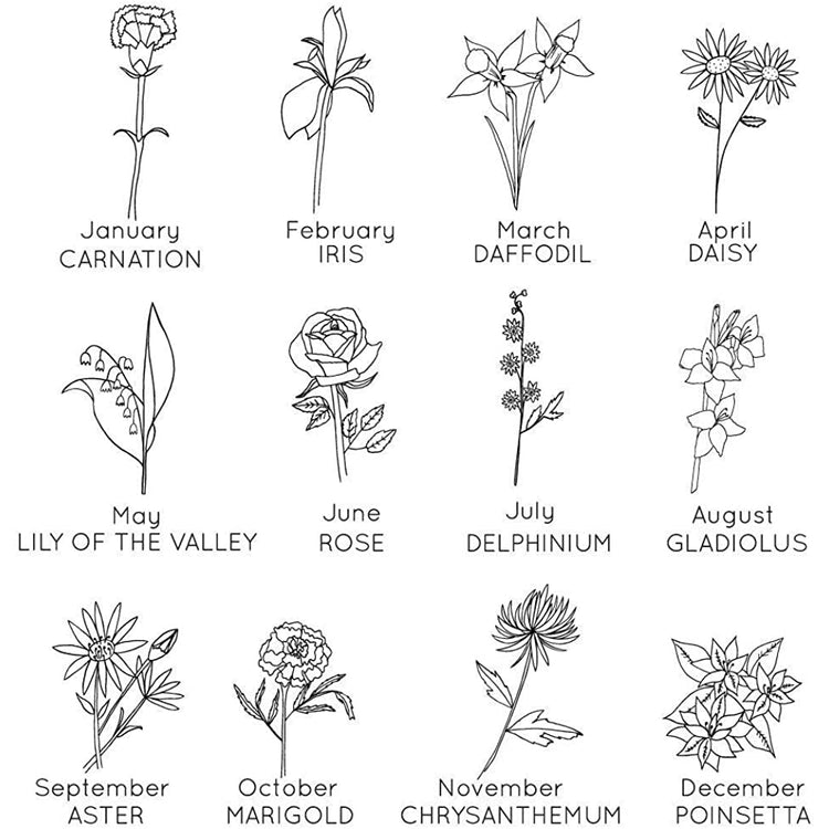 Collier en argent sterling 925 personnalisé avec nom et mois de naissance avec pierre de naissance verticale