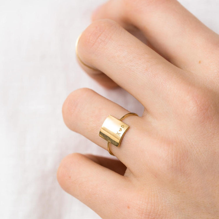 925 Sterling Silber Personal isierte Namen, Daten, Koordinaten, römische Ziffer Gravierte Bar Ring