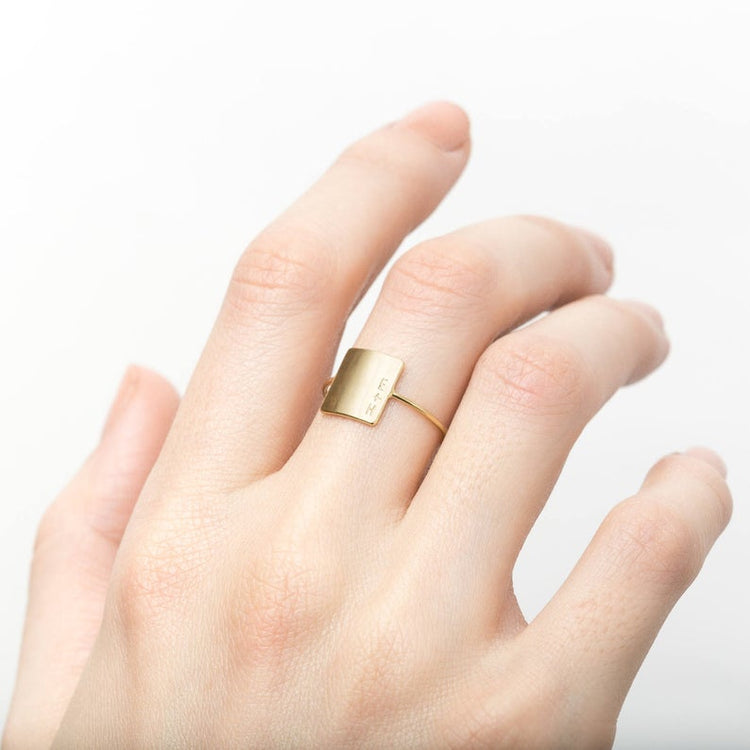 925 Sterling Silber Personal isierte Namen, Daten, Koordinaten, römische Ziffer Gravierte Bar Ring