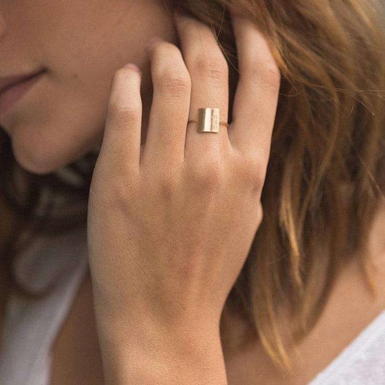 925 Sterling Silber Personal isierte Namen, Daten, Koordinaten, römische Ziffer Gravierte Bar Ring
