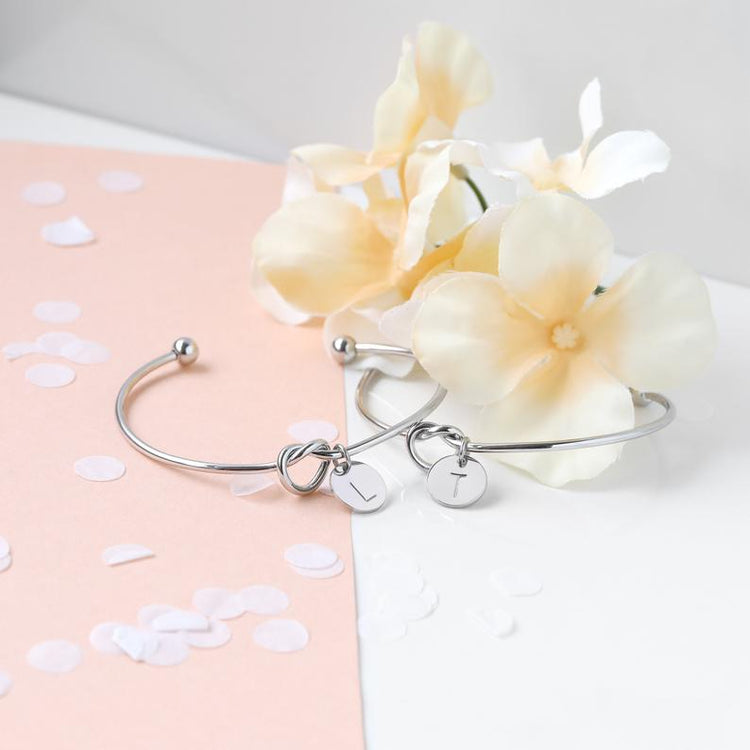 Customized Bracelet for Women Personalized Bracelet Charm Bracelet Best Gifts Maid of Honor Gift Flower Girl Mother of the Bride - KBR - onlyone