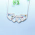 925 Sterling Silver Four Intertwined Hearts Necklace With Birthstones - onlyone