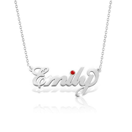 Jewellery Necklace With Name Emily Emily Name Necklace Gold Store
