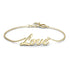 925 Sterling Silver Personalized 'Love Spell' Classic Bracelet Length 6â€?7.5â€?- onlyone