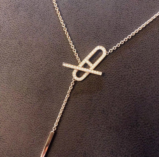 925 Sterling Silver Elegant Anchor Chain Necklace - onlyone