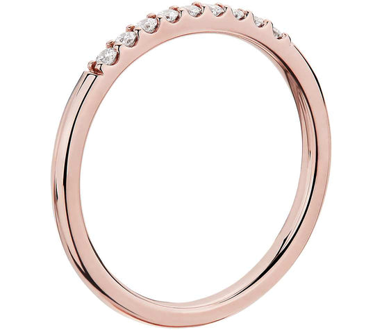 14K Petite Diamond Ring 0.1 Carat Total Weight - onlyone