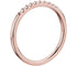 14K Petite Diamond Ring 0.1 Carat Total Weight - onlyone