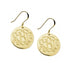 925 Sterling Silver Personalized Engraved Monogram Earrings - onlyone