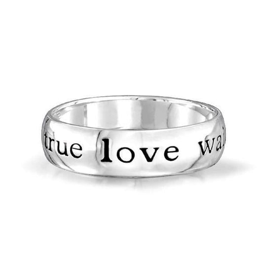925 Sterling Silver Personalized Engraved Ring